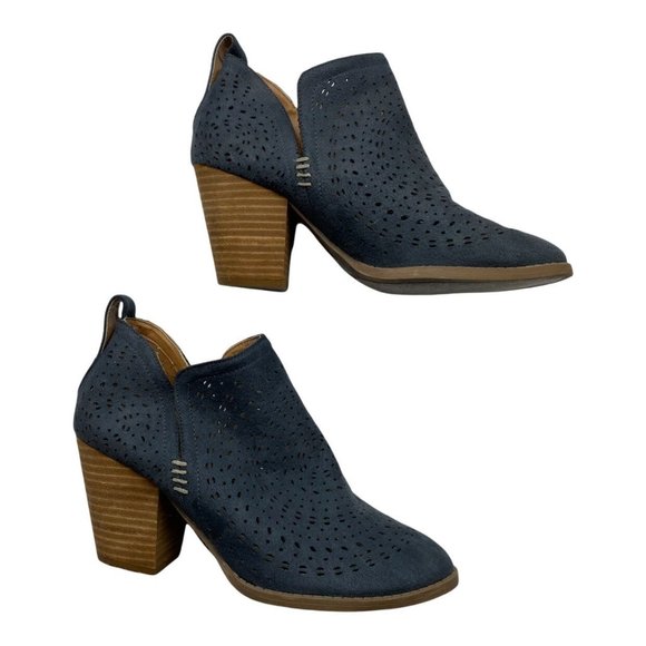 Massini Shoes - Massini Blue Women’s Booties Size 8